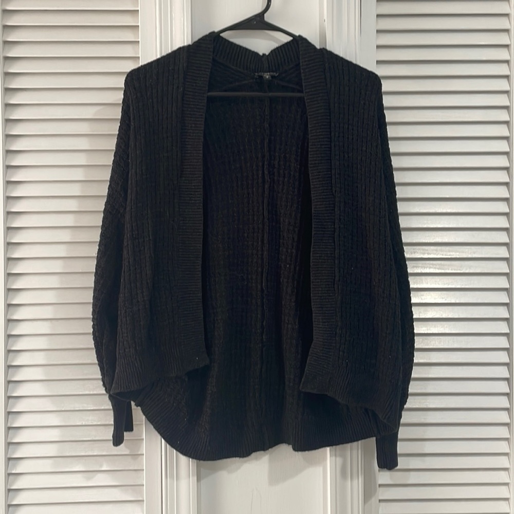 Express black cardigan